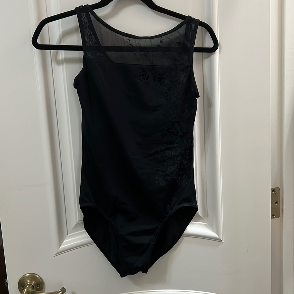 Black balera leotard